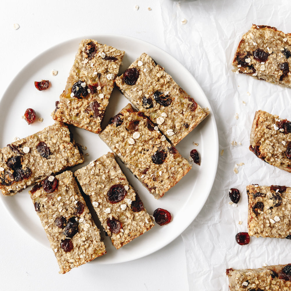 5 Ingredient Banana Oat Bars  – GoodFor