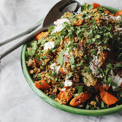 Millet, Harissa & Roasted Carrot Salad  – GoodFor