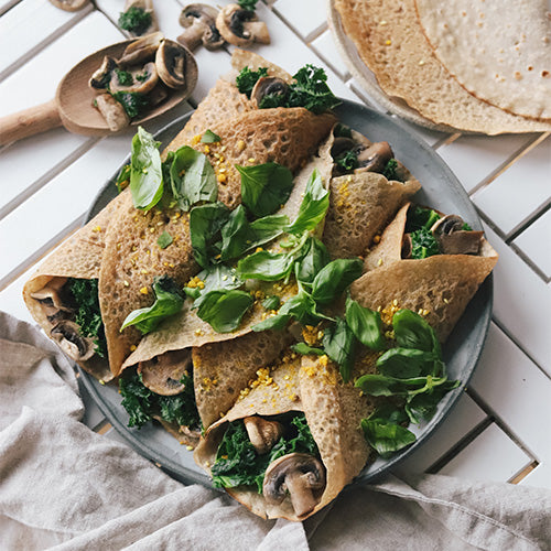 Savoury Buckwheat Crepes  – GoodFor
