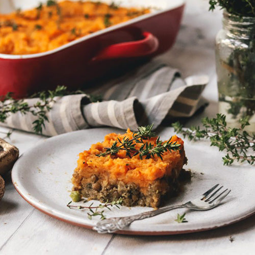 Vegan Mushroom and Lentil Shepherd’s Pie  – GoodFor