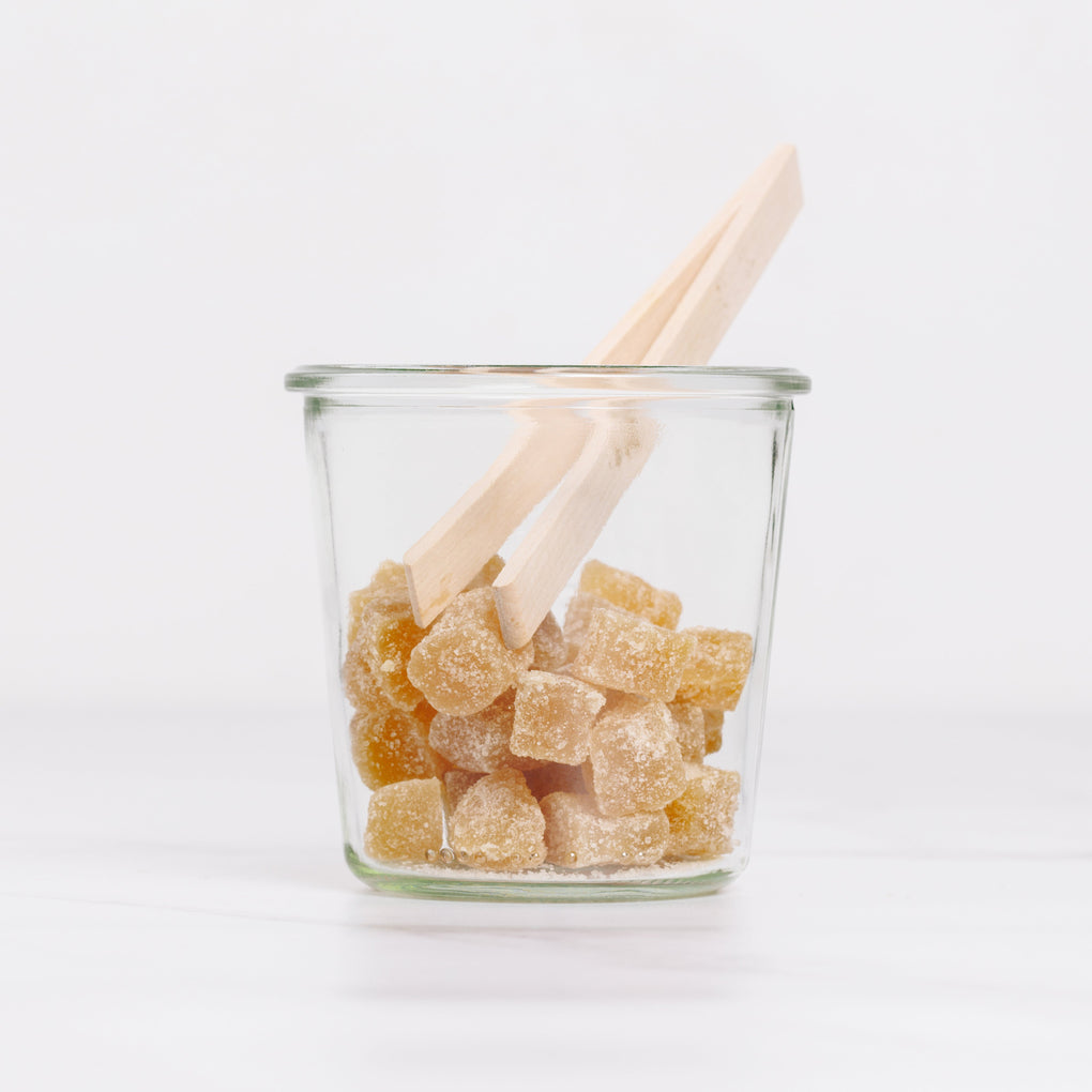 Crystalised Ginger Cubes - Organic