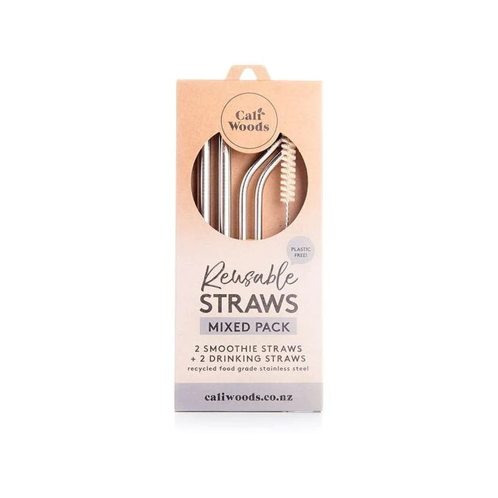 CaliWoods - Mixed Straws - 4 Pack