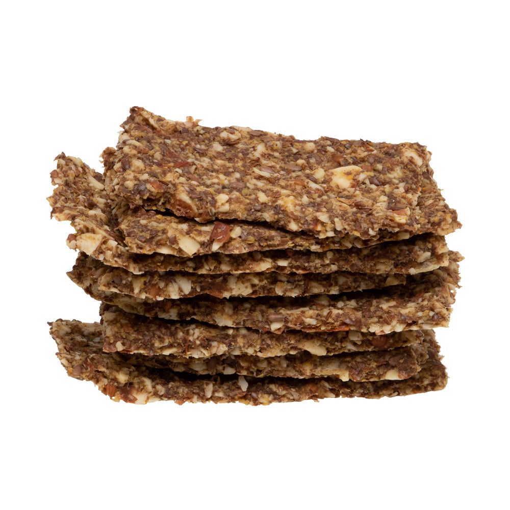 Almond, Flaxseed & Kumara Crackers