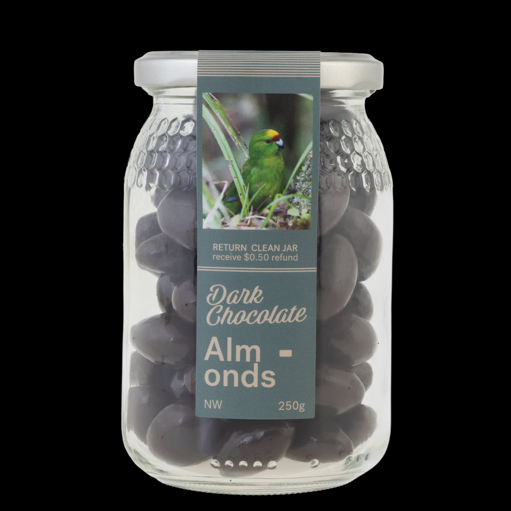 Nature Chocolate Jar - Dark Chocolate Almond - Regular