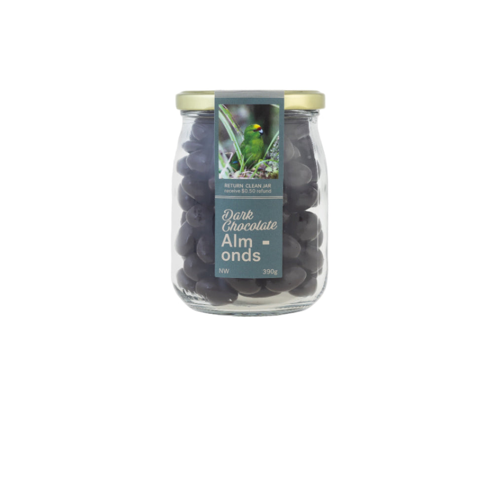 Nature Chocolate Jar - Dark Chocolate Almond - Large