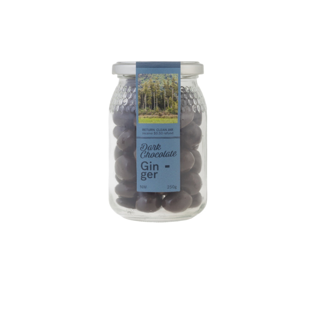 Nature Chocolate Jar - Dark Chocolate Ginger - Regular