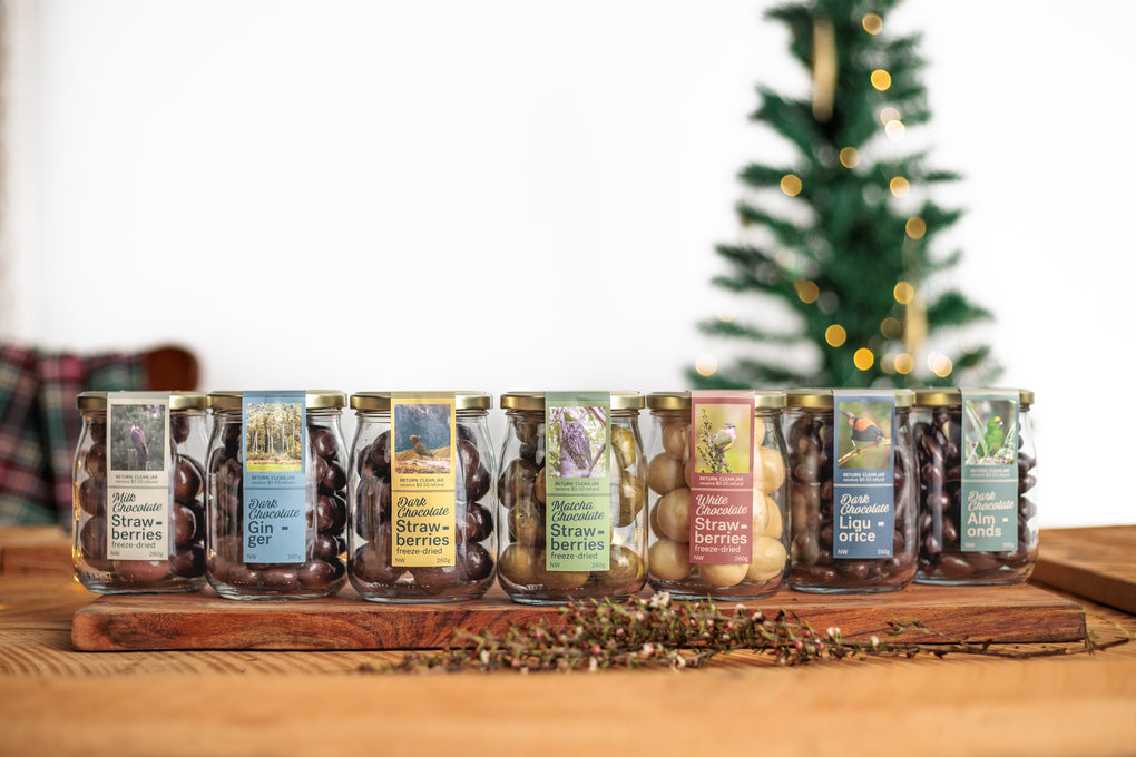 Nature Chocolate Jar - Dark Chocolate Ginger - Regular