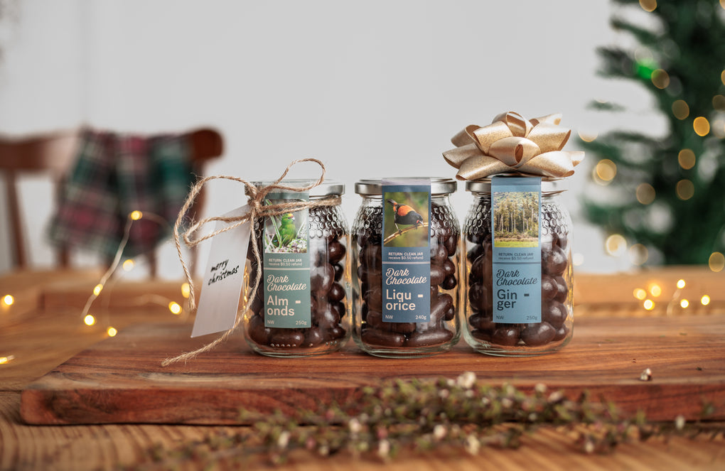 Nature Chocolate Jar - Dark Chocolate Ginger - Regular