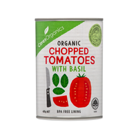 Ceres - Chopped Tomatoes w/ Basil Can - Organic