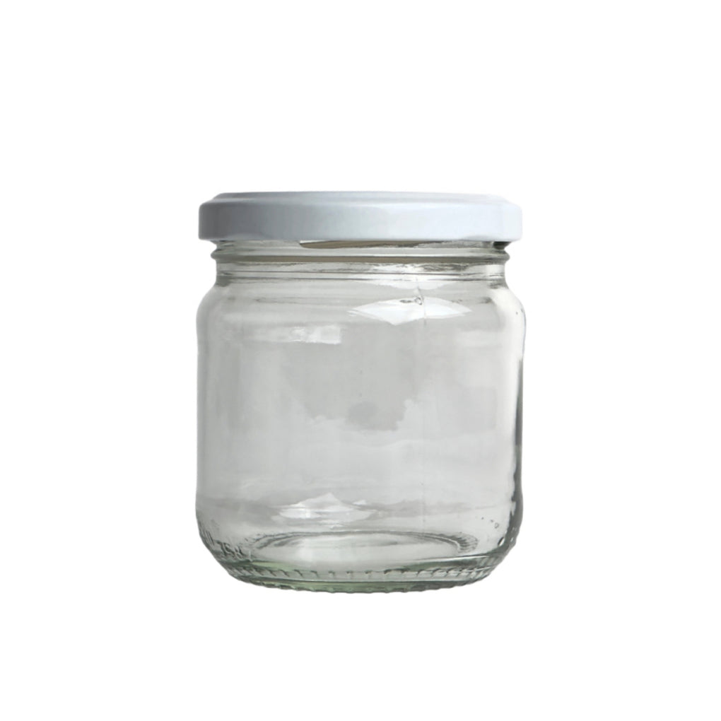 White Lid Jar - 150ml