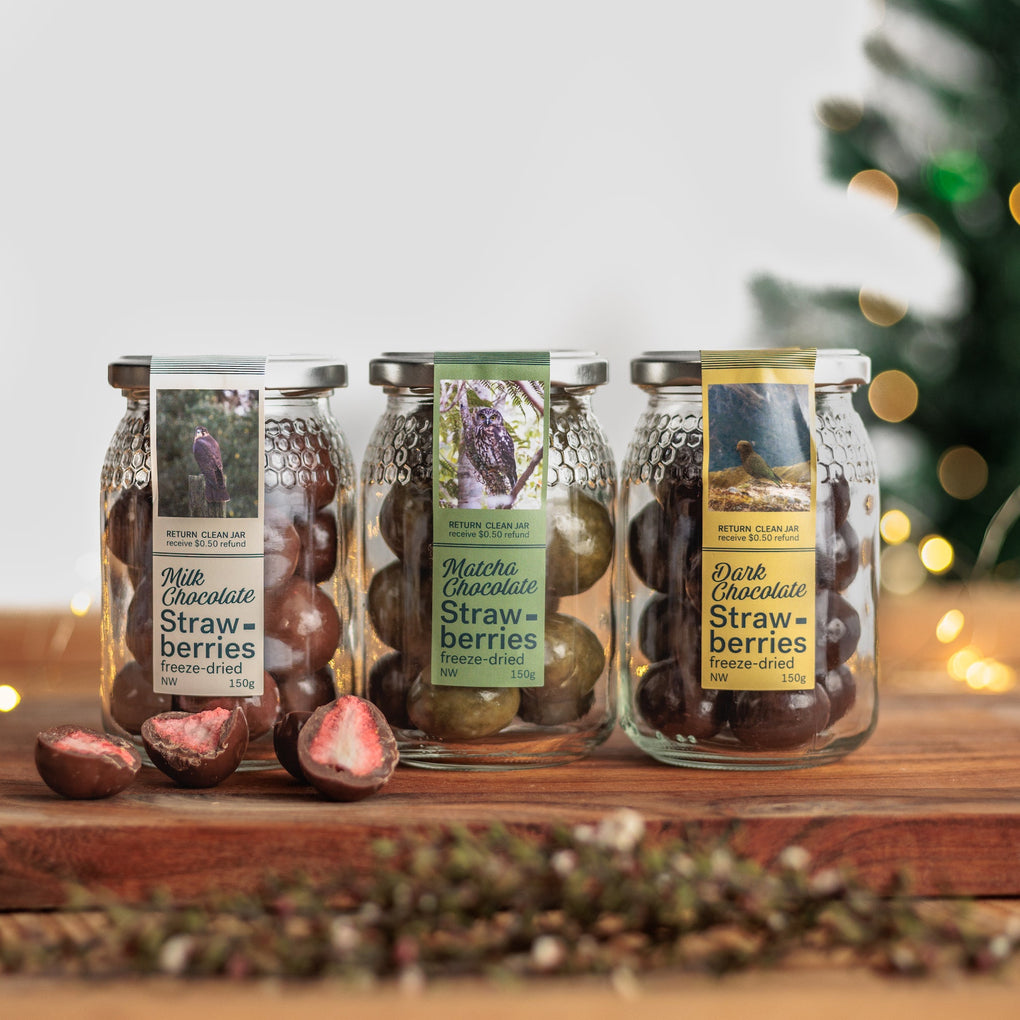 Nature Chocolate Jar - Dark Chocolate Almond - Large