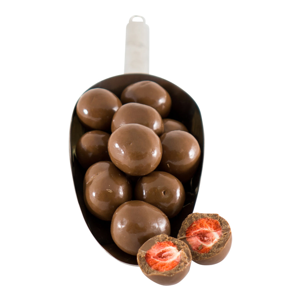 Milk Chocolate Freeze Dried Strawberries