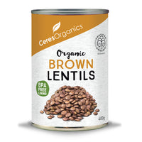Ceres - Lentils Brown Can - Organic