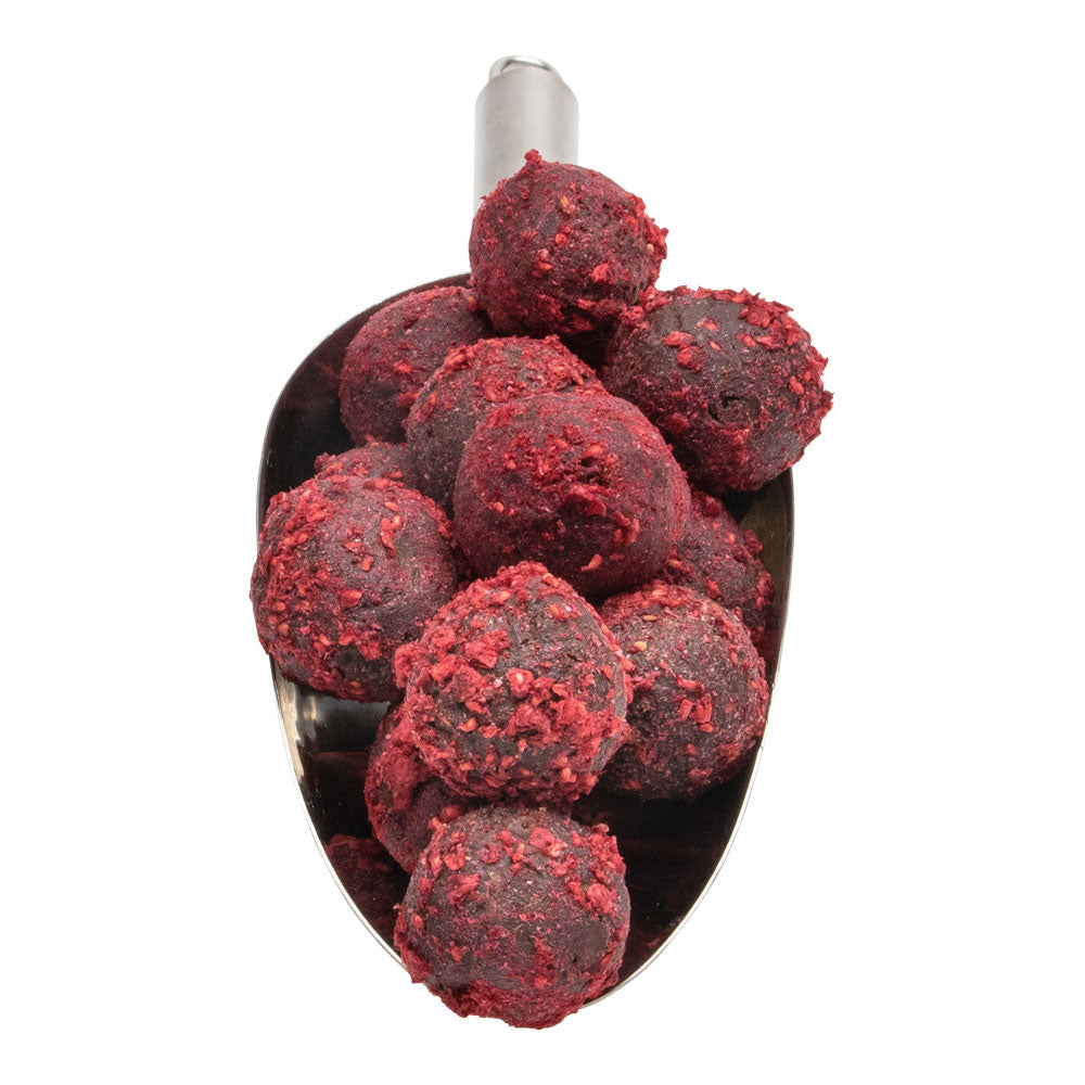 Raspberry Cacao Truffles