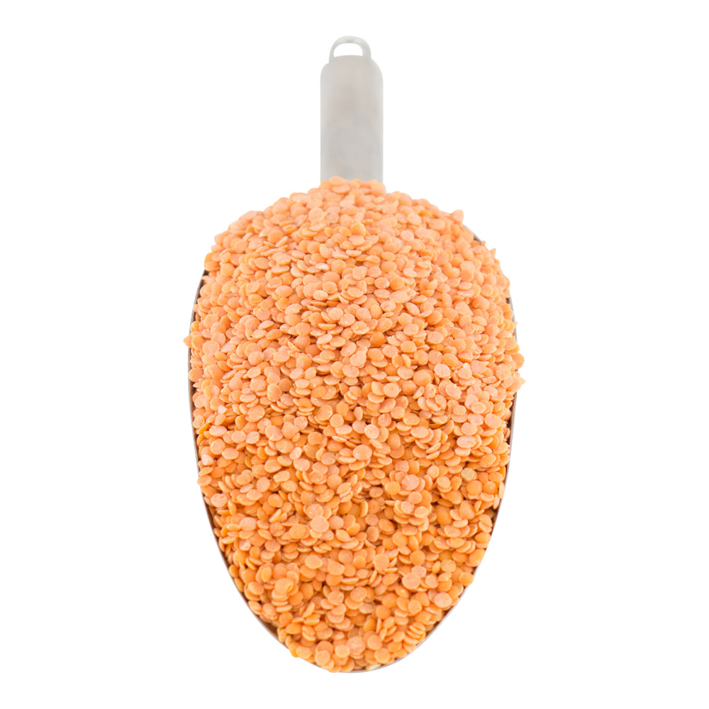 Red Split Lentils - Organic