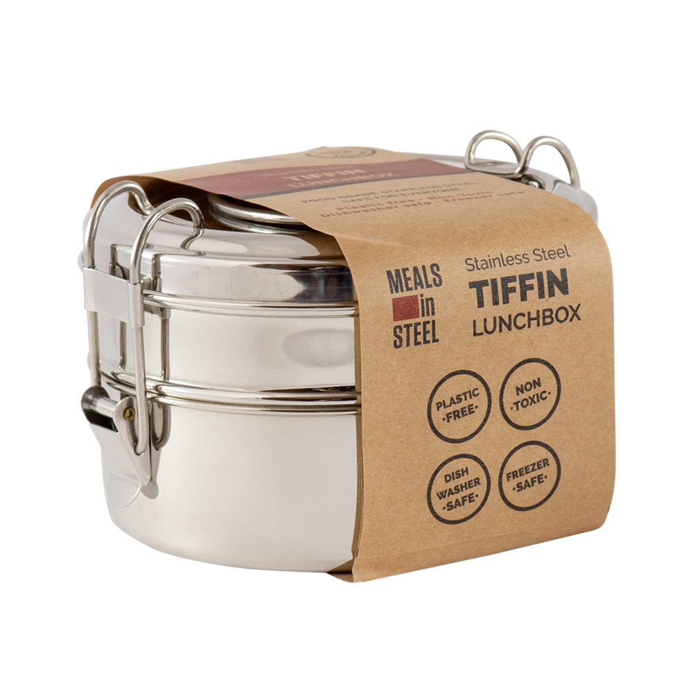 Lunchbox - Round Tiffin Double Layer