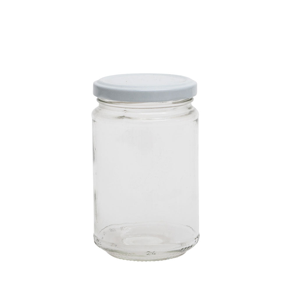 White Lid Jar - 200ml