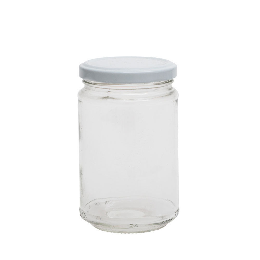 White Lid Jar - 300ml